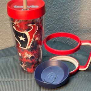 Tervis Huston Texans NFL 24 oz Mug Cup w/Handle USA Made